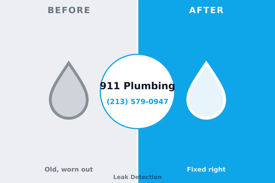 Before and after: plumbing repair Gassville, AR